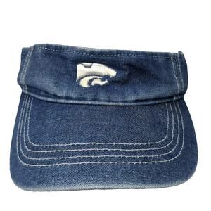 Legacy Athletic Kansas State Wildcats NCAA Visor Blue Denim One Size Strapback